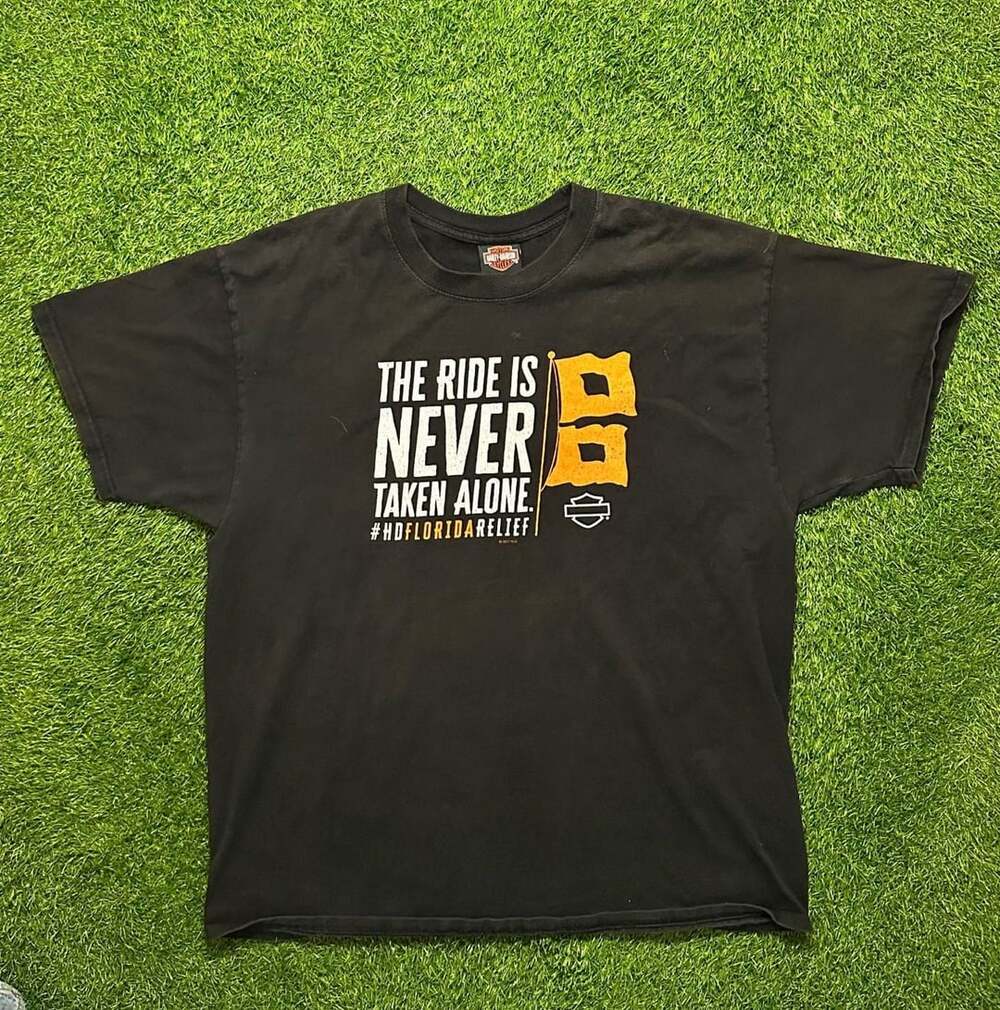 Harley-Davidson The Ride Is Never Taken Alone Florida Rides Together T-Shirt